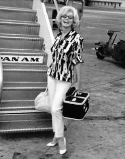 Marilyn Monroe photographed in Mexico wearing a Emilio Pucci dress, 1961 -  Told to be Marilyn's favourite dress an…